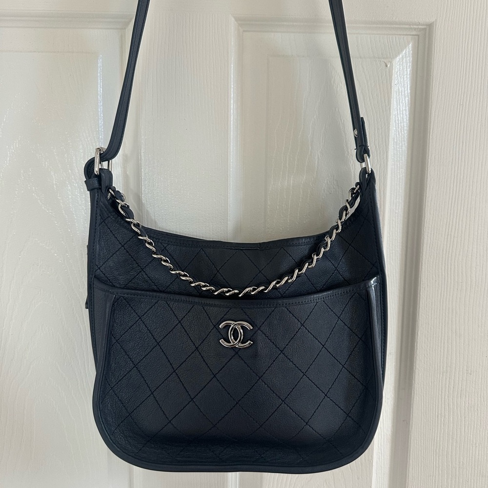 Chanel Black Quilted Shoulder Bag